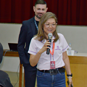 PALESTRA DIRECIONADA AOS NONOS ANOS, COM ÊNFASE NO MATERIAL DO SAS QUE SERÁ UTILIZADO NO 1º ANO DO ENSINO MÉDIO DE 2024