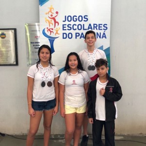 NATAÇÃO JOGOS ESCOLARES DO PARANÁ 8º LUGAR