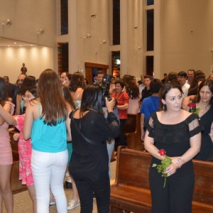 MISSA E FORMATURA DOS 9º ANOS E TERCEIRO ANO DO ENSINO MÉDIO