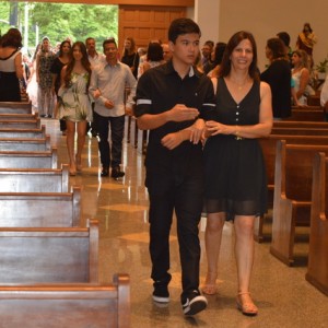 MISSA E FORMATURA DOS 9º ANOS E TERCEIRO ANO DO ENSINO MÉDIO