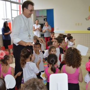 ARCEBISPO DOM ANUAR EM VISITA AO COLÉGIO SANTO INÁCIO