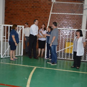 ARCEBISPO DOM ANUAR EM VISITA AO COLÉGIO SANTO INÁCIO