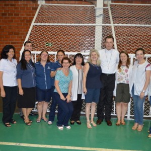 ARCEBISPO DOM ANUAR EM VISITA AO COLÉGIO SANTO INÁCIO