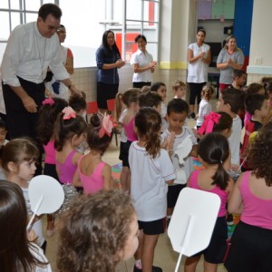 ARCEBISPO DOM ANUAR EM VISITA AO COLÉGIO SANTO INÁCIO