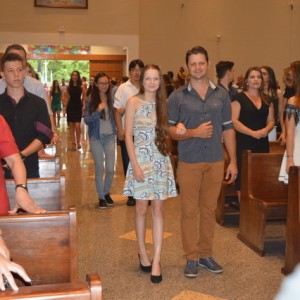 MISSA E FORMATURA DOS 9º ANOS E TERCEIRO ANO DO ENSINO MÉDIO