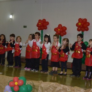 HOMENAGEM DA EDUCAÇÃO INFANTIL ÀS MÃES