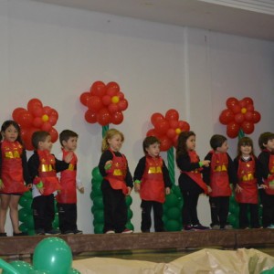 HOMENAGEM DA EDUCAÇÃO INFANTIL ÀS MÃES