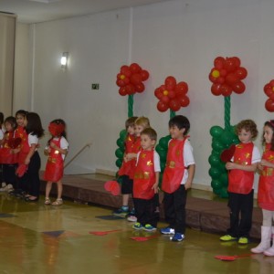 HOMENAGEM DA EDUCAÇÃO INFANTIL ÀS MÃES