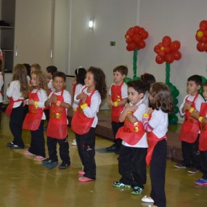 HOMENAGEM DA EDUCAÇÃO INFANTIL ÀS MÃES