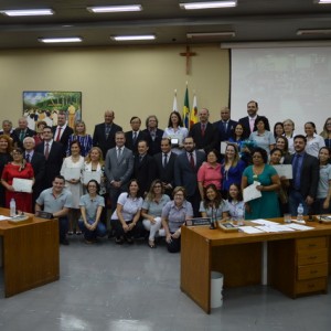 HOMENAGEM AOS 60 ANOS DO COLÉGIO FEITA PELA CÂMARA DE VEREADORES