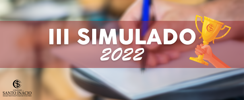 CLASSIFICAÇÃO 3º SIMULADO 2022